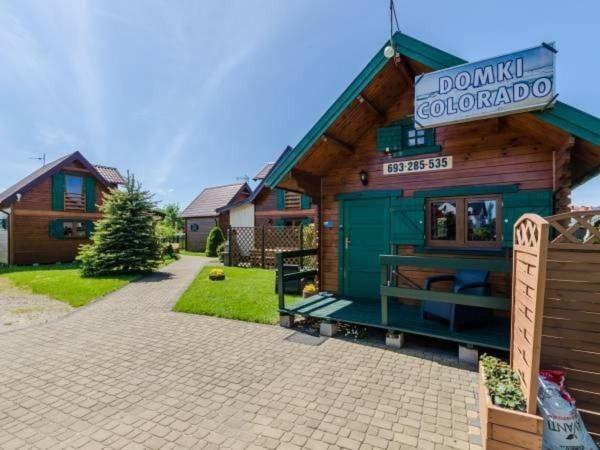Apartamentowe Domki Drewniane Colorado Villa Karwia Esterno foto