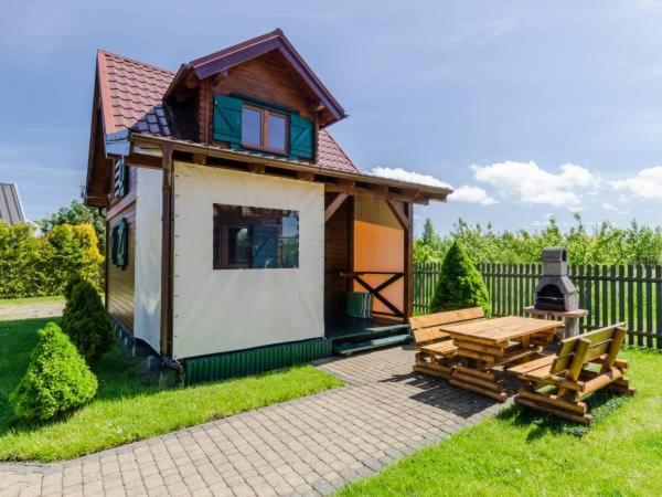 Apartamentowe Domki Drewniane Colorado Villa Karwia Esterno foto