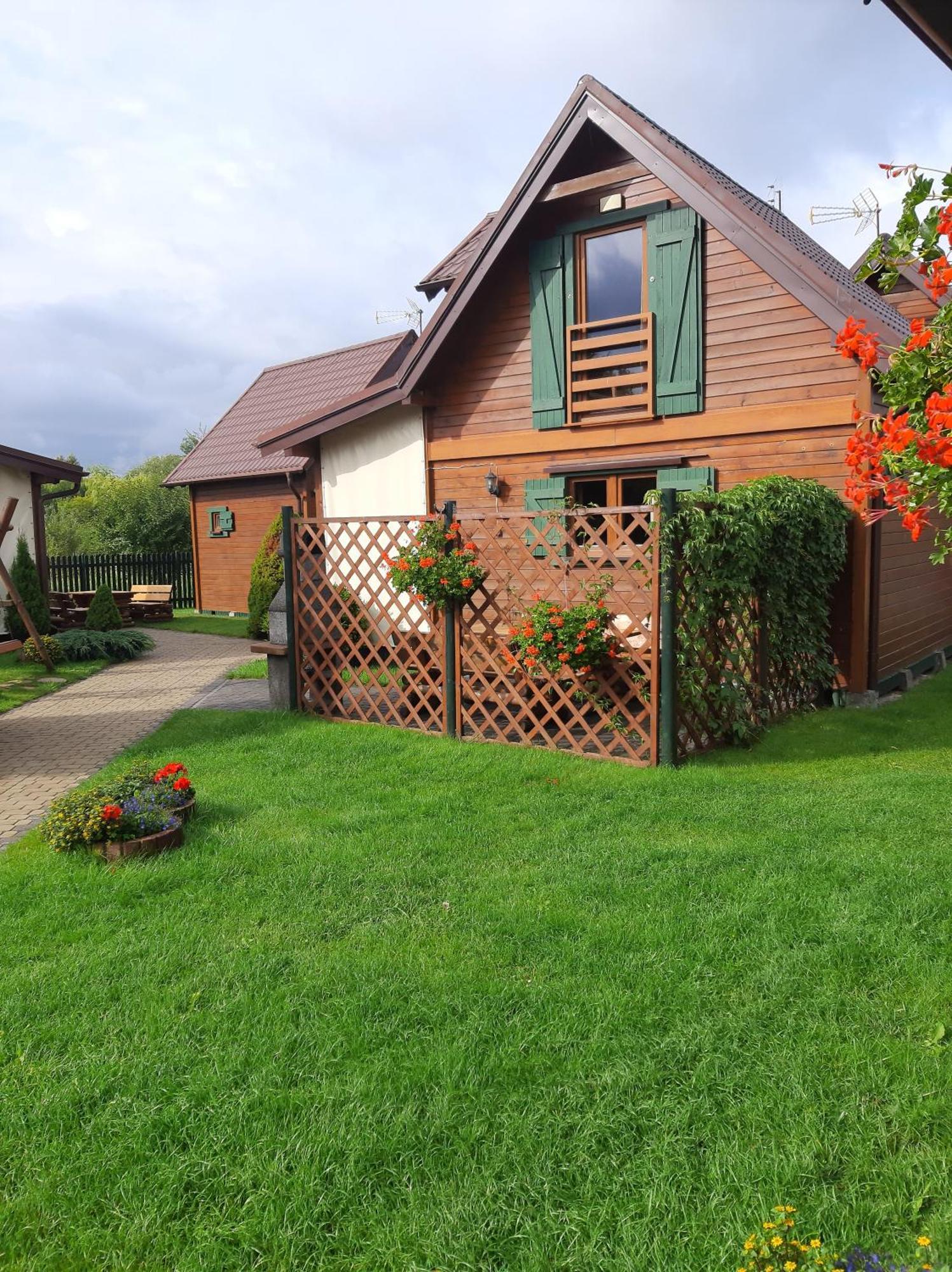Apartamentowe Domki Drewniane Colorado Villa Karwia Esterno foto